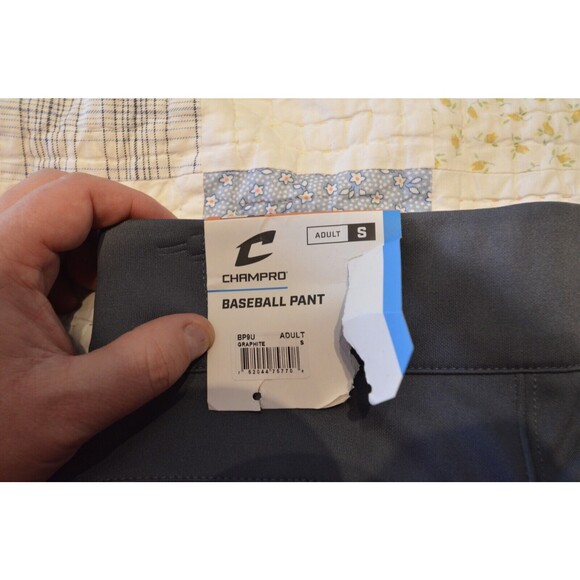 Champro Graphite BP9U Open Bottom Baseball Pant Adult Size Small - Picture 3 of 5